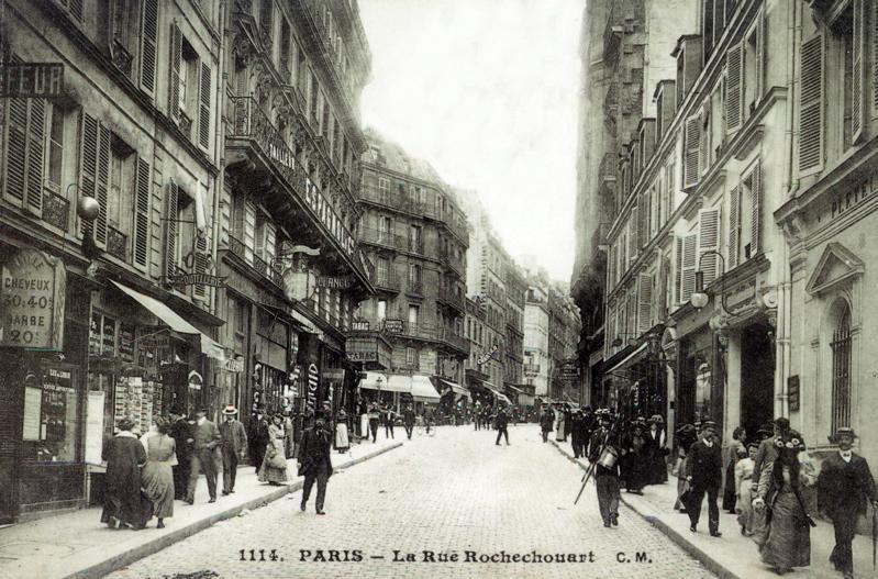Párizs rue de Rochechouart